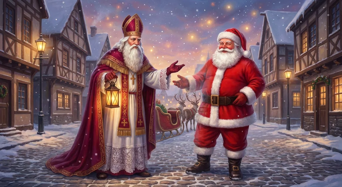 porque o papai noel é vermelho