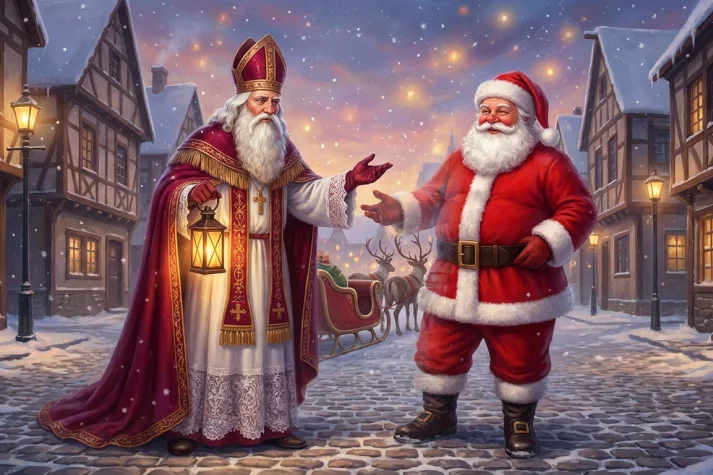 porque o papai noel é vermelho